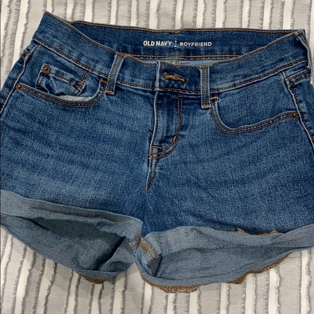 High waisted shorts